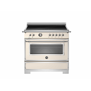 HER95I1EAVT2 Bertazzoni komfyr 90 cm, induksjon, 1 ovn, elfenben