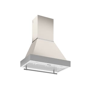 K90HERTX+KC36HERTAV Bertazzoni ventilatorhette 90 cm, vegg, elfenben