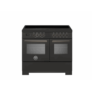 PRO105I2ECAT2 Bertazzoni komfyr 100 cm, induksjon, 2 ovner, karbon
