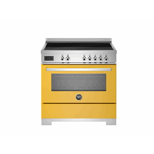 PRO95I1EGIT2 Bertazzoni komfyr 90 cm, induksjon, gul