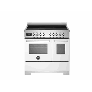 PRO95I2EBIT2 Bertazzoni komfyr 90 cm, induksjon, 2 ovner, hvit