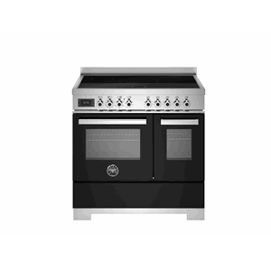 PRO95I2ENET2 Bertazzoni komfyr 90 cm, induksjon, 2 ovner, sort
