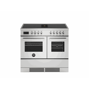 PROCH104I2EXT Bertazzoni komfyr 100 cm med ventilasjon, induksjon, 2 ovner, stål