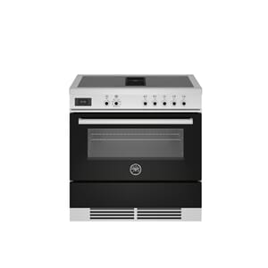 PROCH94I1ECAT Bertazzoni komfyr 90 cm med ventilasjon, induksjon, 1 ovn, karbon