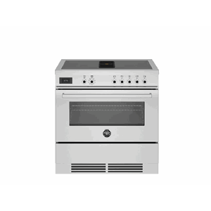 PROCH94I1EXT Bertazzoni komfyr 90 cm med ventilasjon, induksjon, 1 ovn, stål