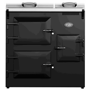 Everhot 90+ magasinkomfyr, Black