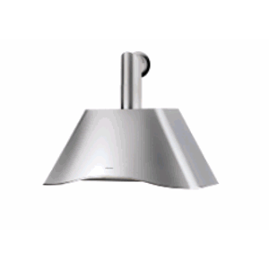 Charme integrert ventilator B 90 cm stål